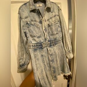 Free People denim dress